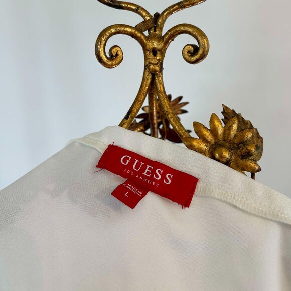 White Cream Feminine Bodysuit - Guess - Picture 7 of 7